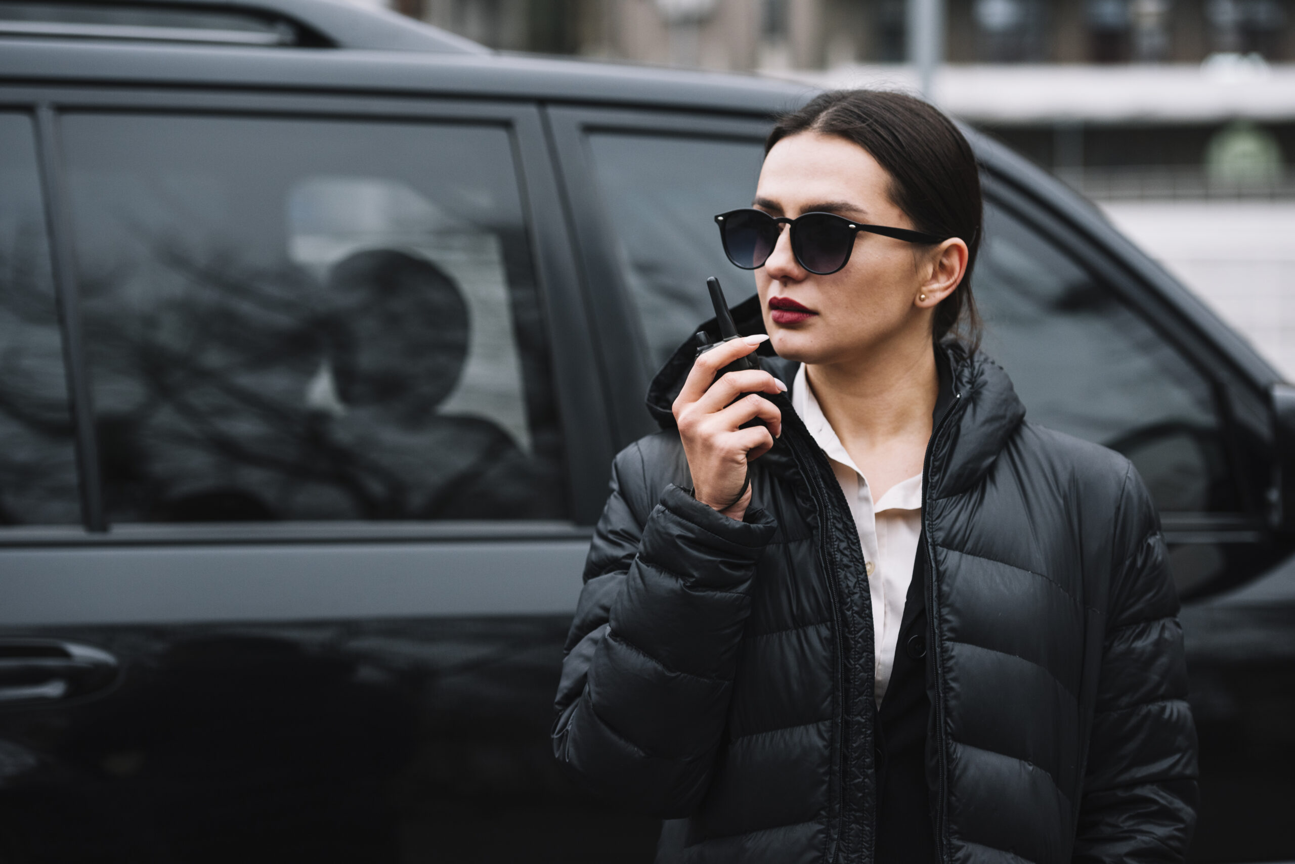 guard-woman-with-equipment